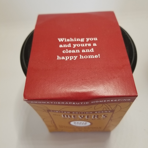 Mrs. Meyer's Clean Day Apple Cider Scented Soy Candle - Picture 3 of 4